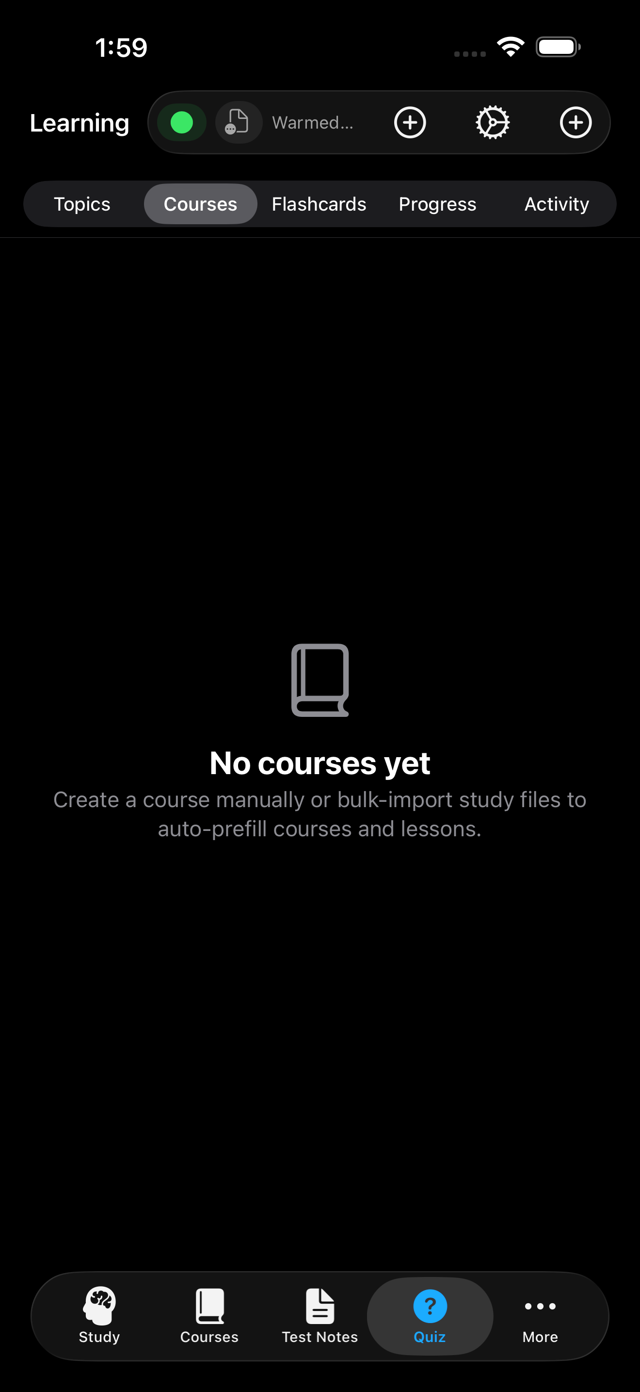 PocketLearning screenshot